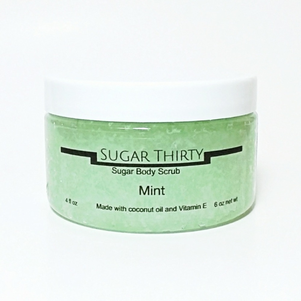 MINT sugar body scrub